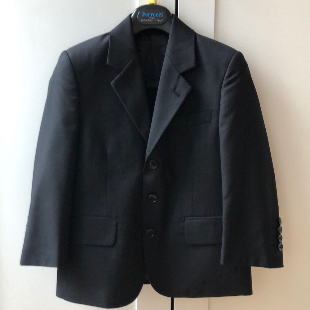 Ferrecci Boys Black Tuxedo Jacket